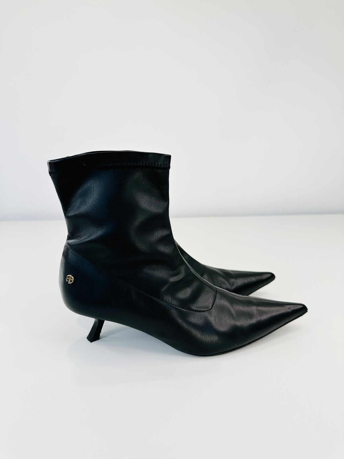 Hilda Vegan Leather Boots - Size 39