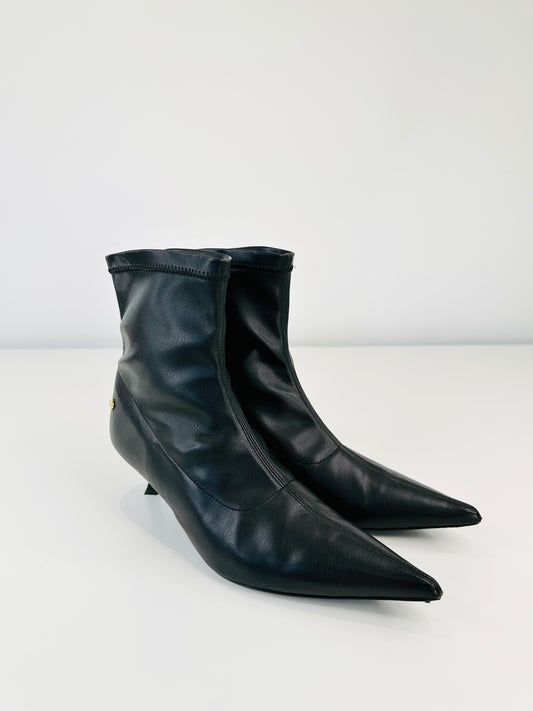 Hilda Vegan Leather Boots - Size 39