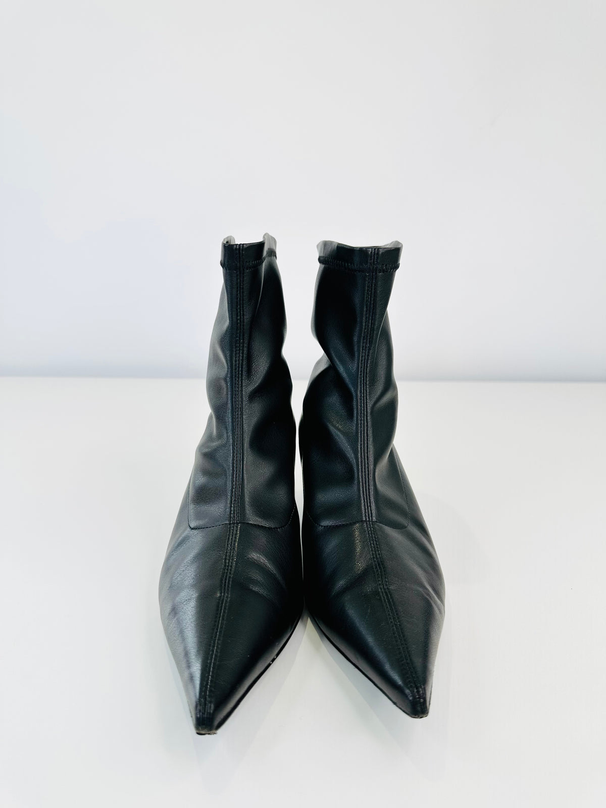 Hilda Vegan Leather Boots - Size 39