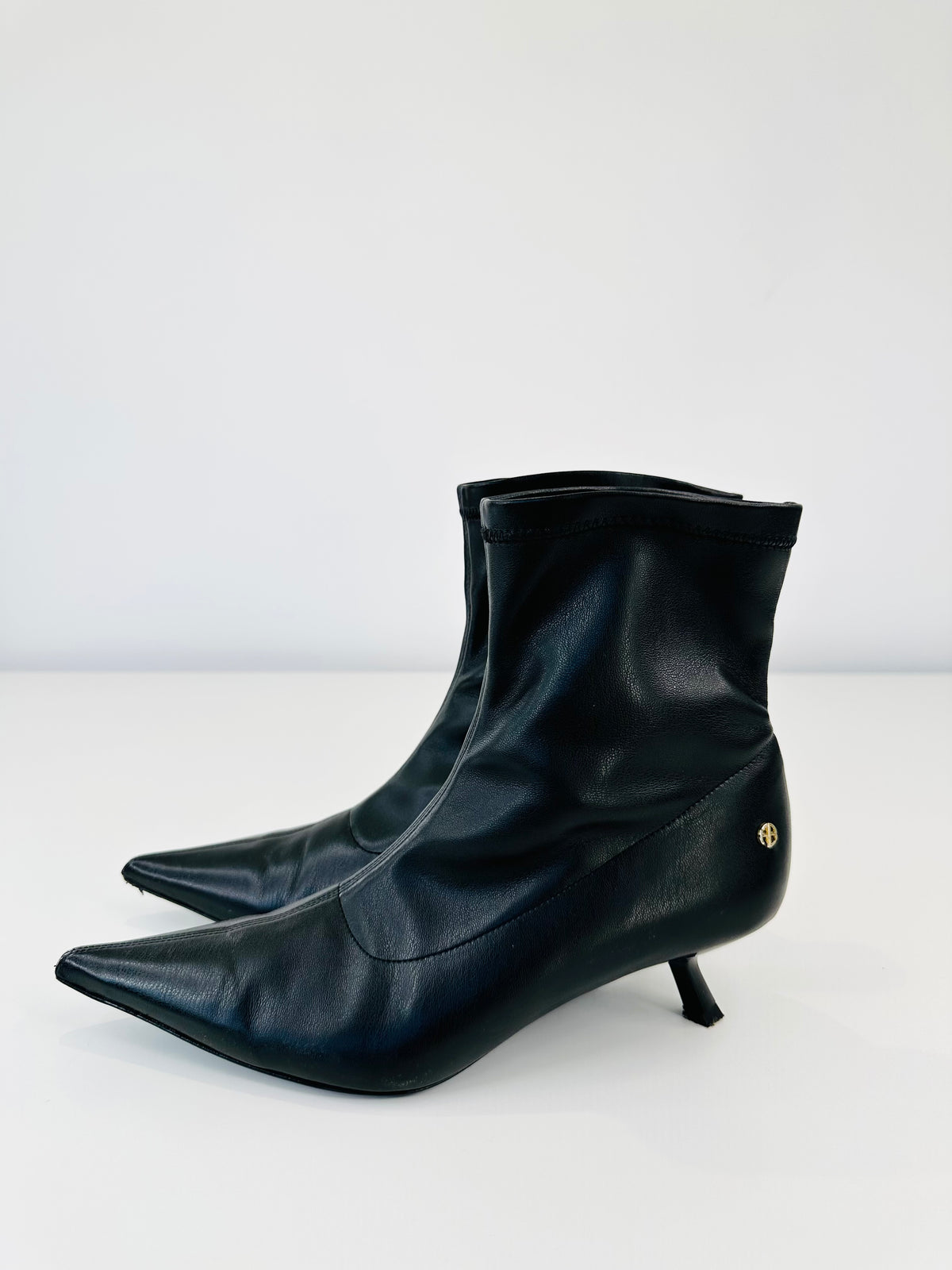 Hilda Vegan Leather Boots - Size 39