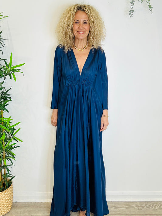 Clemence Silk Dress - Size S/M