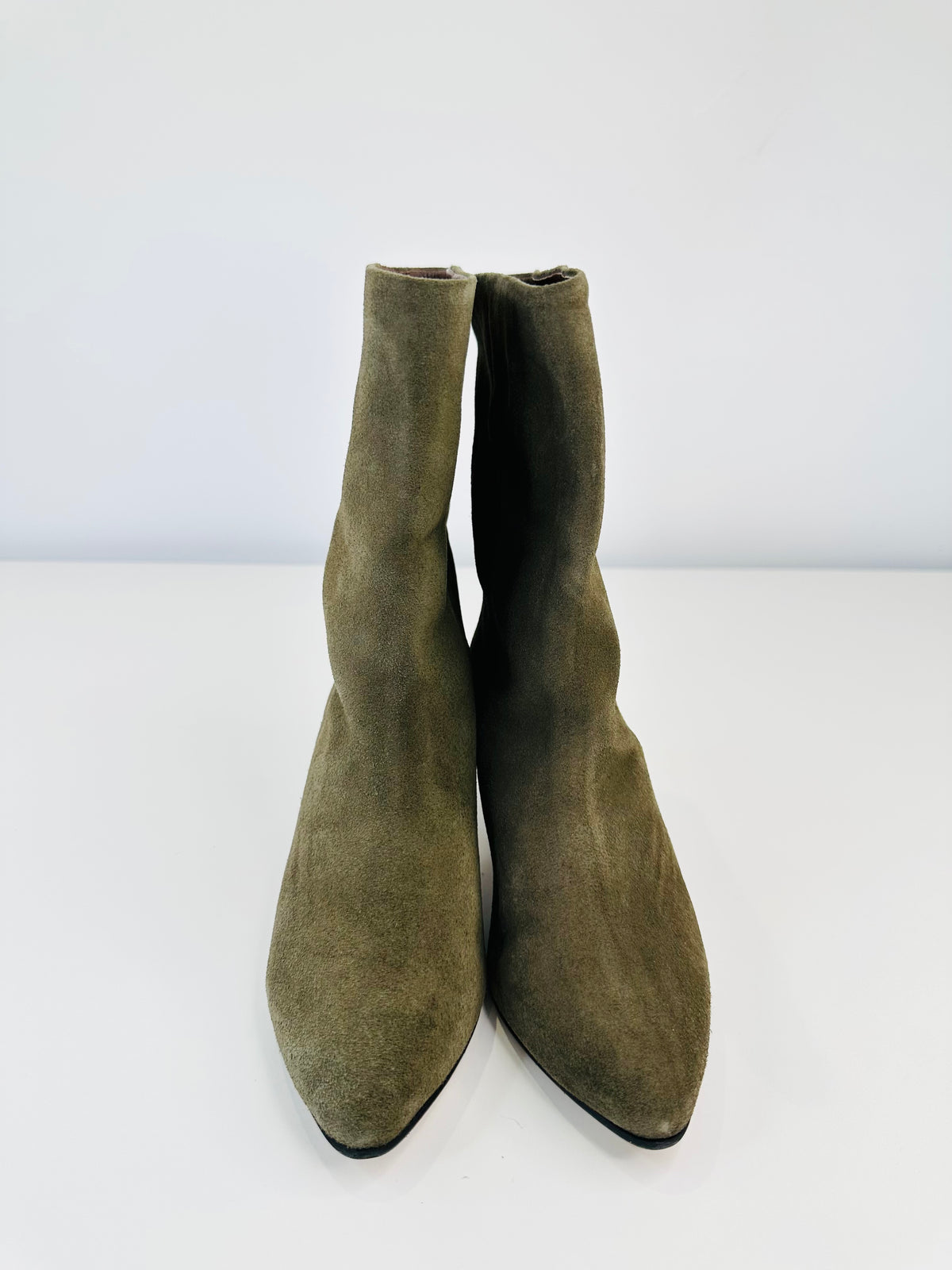 Vully Suede Ankle Boots - Size 38