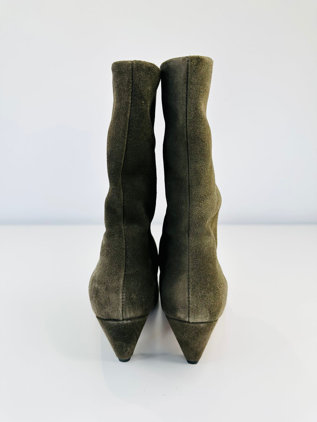 Vully Suede Ankle Boots - Size 38