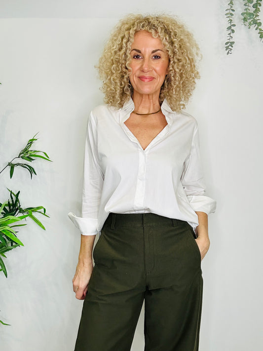 Cotton Shirt - Size 36