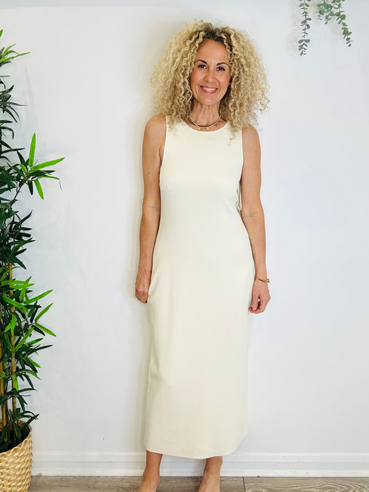Stretch Knit Dress - Size L