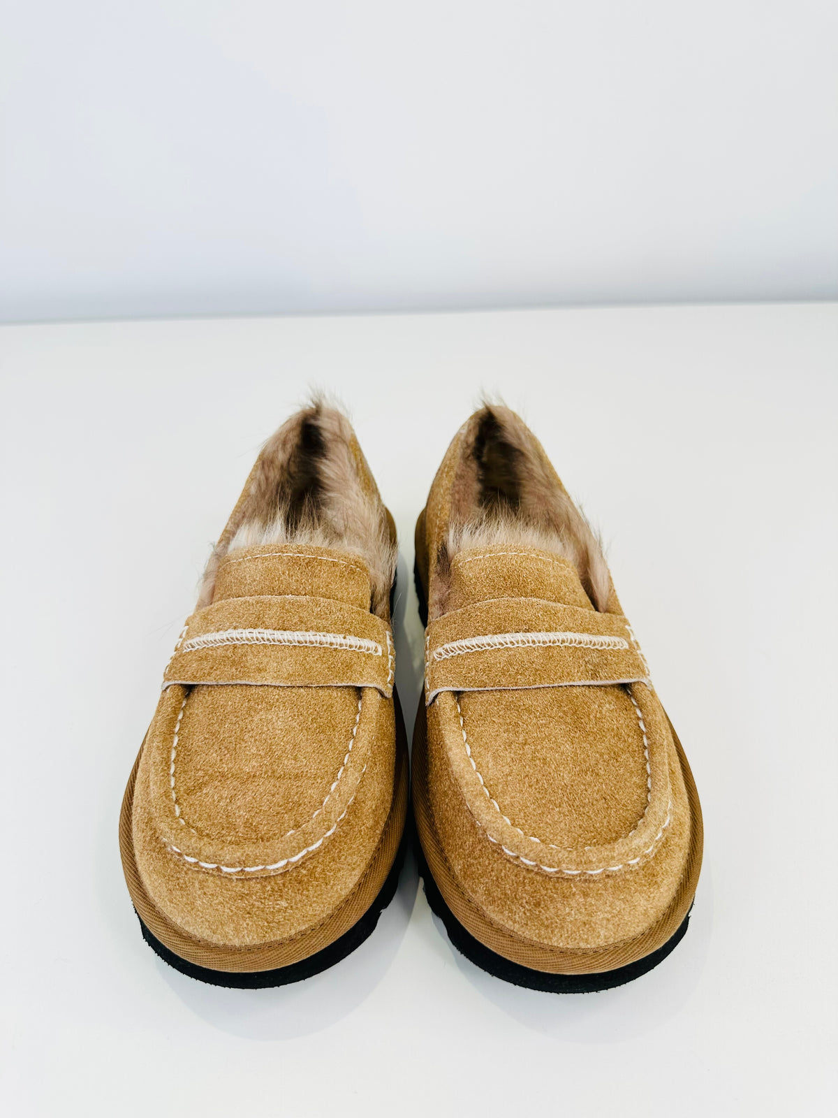 Ellis Suede Loafers - Size 37