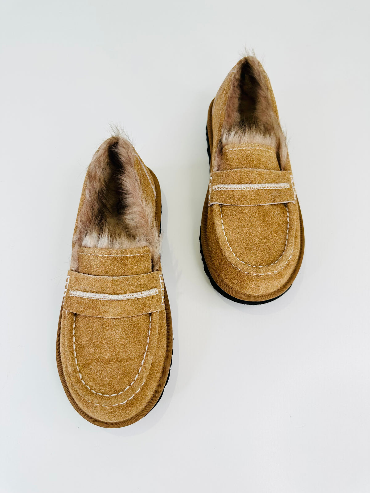 Ellis Suede Loafers - Size 37