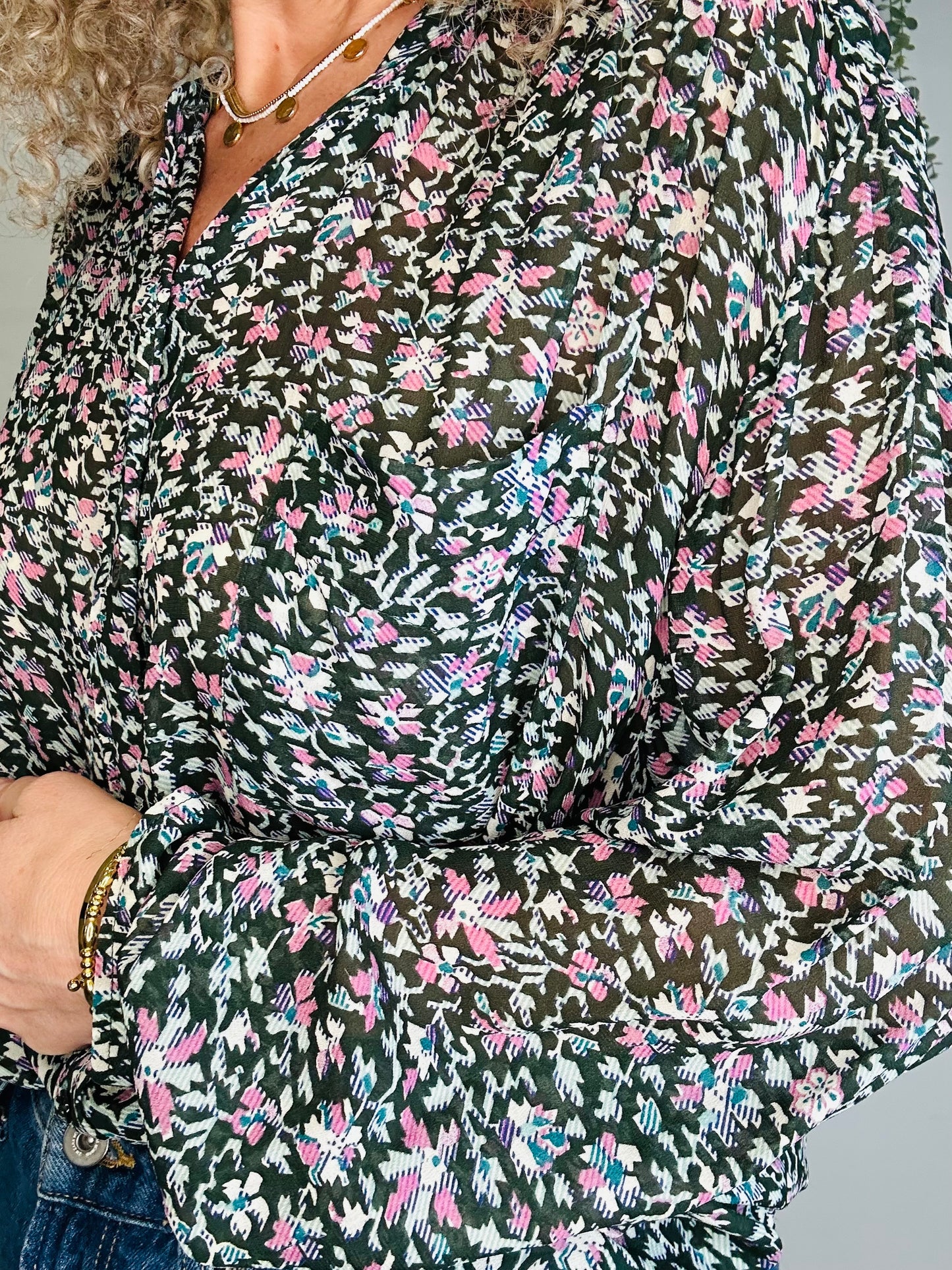 Patterned Shirt - Size 40