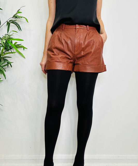 Abot Leather Shorts - Multiple Sizes