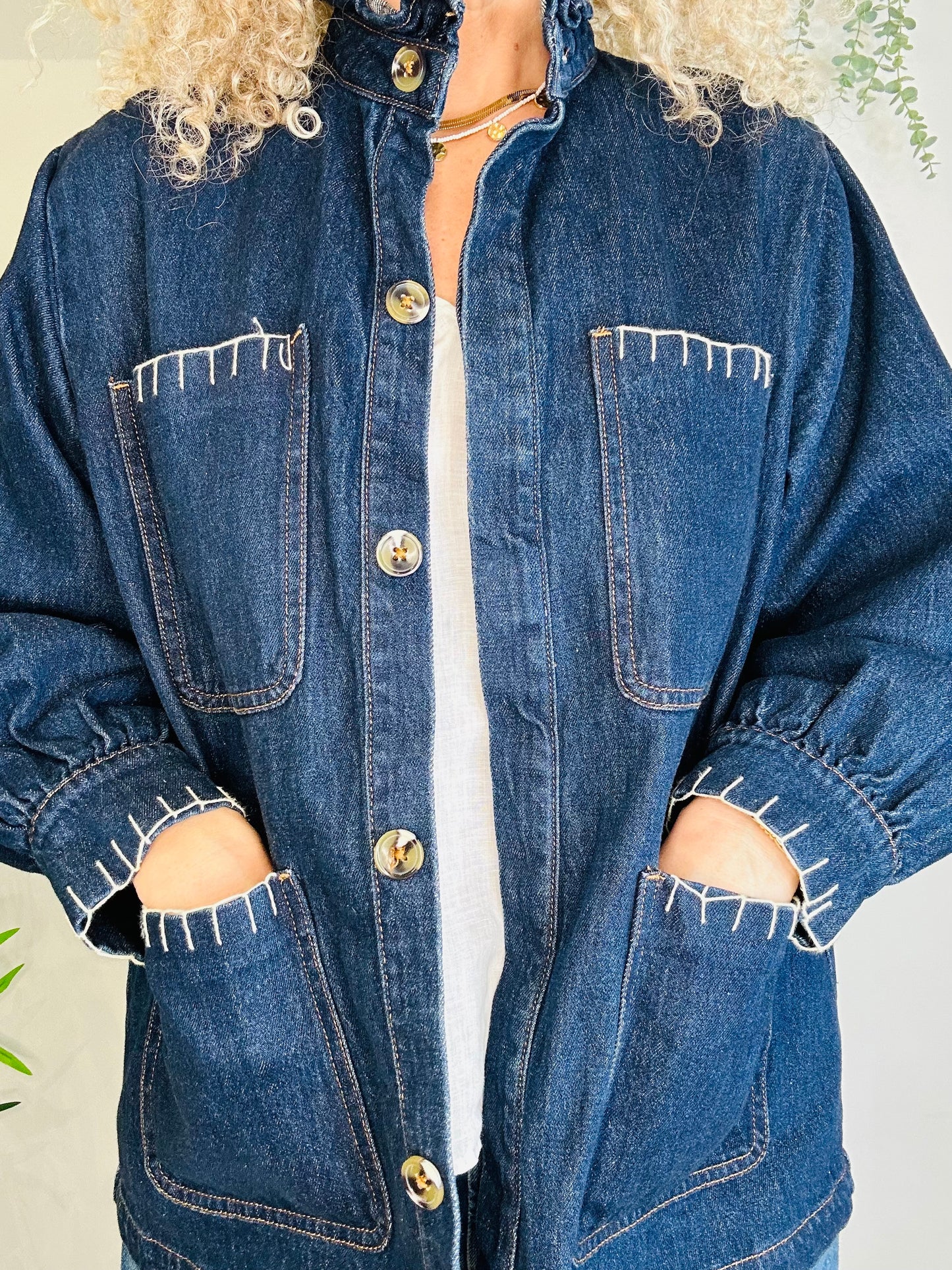 Denim Jacket - Size 16
