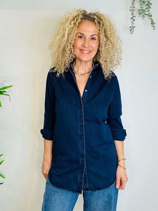 Denim Shirt - Size S