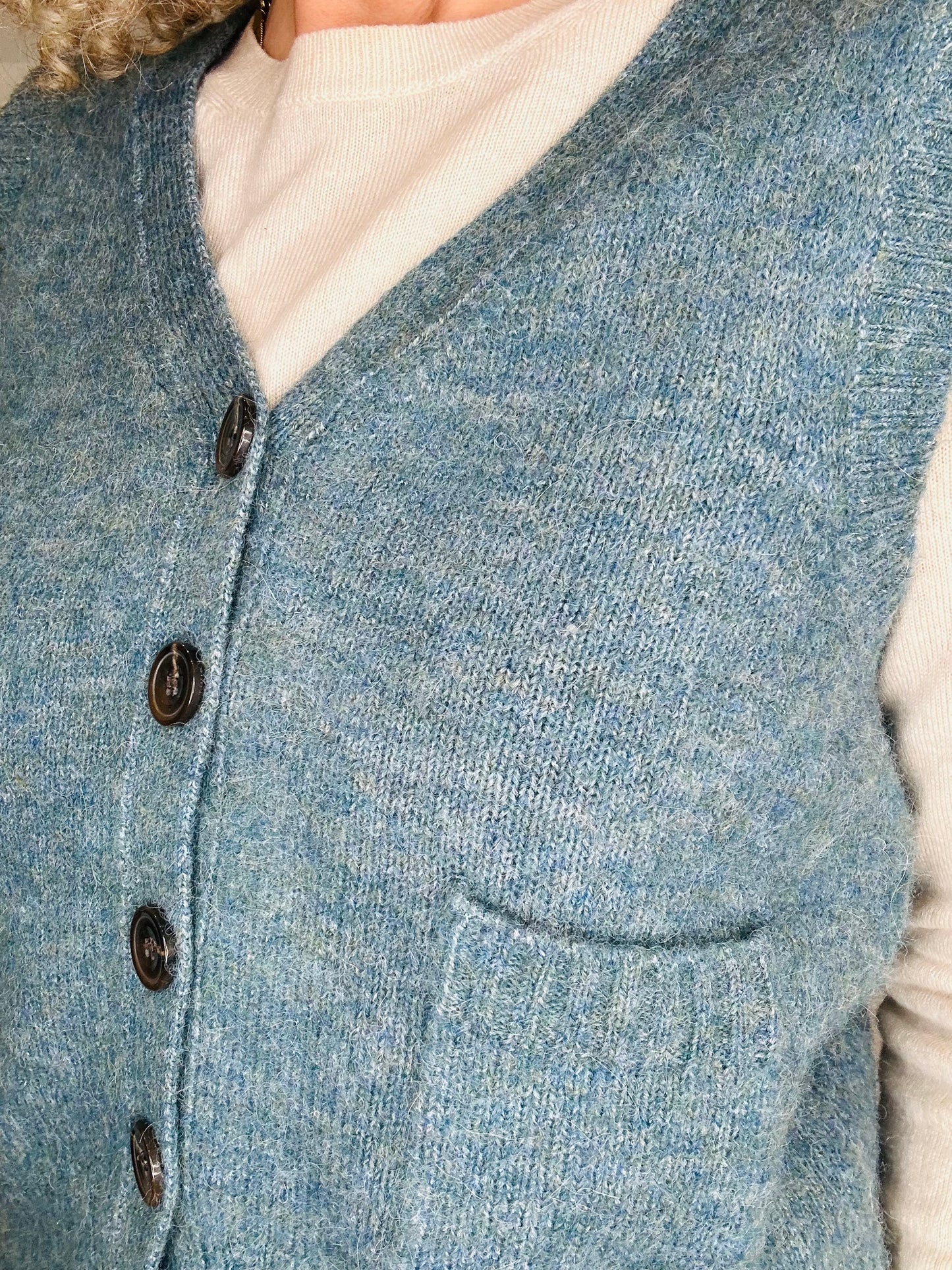 Sleeveless Cardigan - Size 2