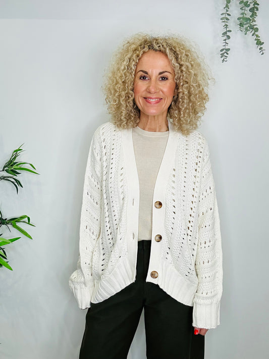 Crochet Cardigan - Size M/L