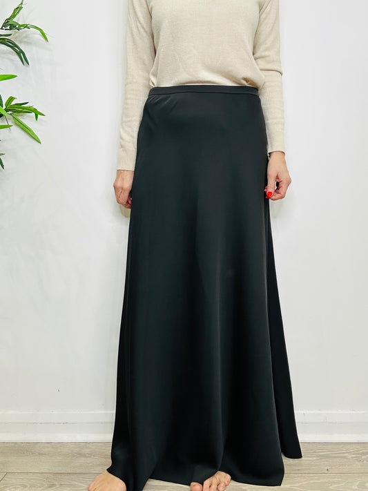 Satin Maxi Skirt - Size 12