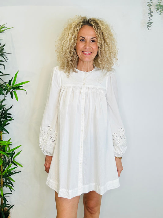 Short Shirt Dress - Size 10