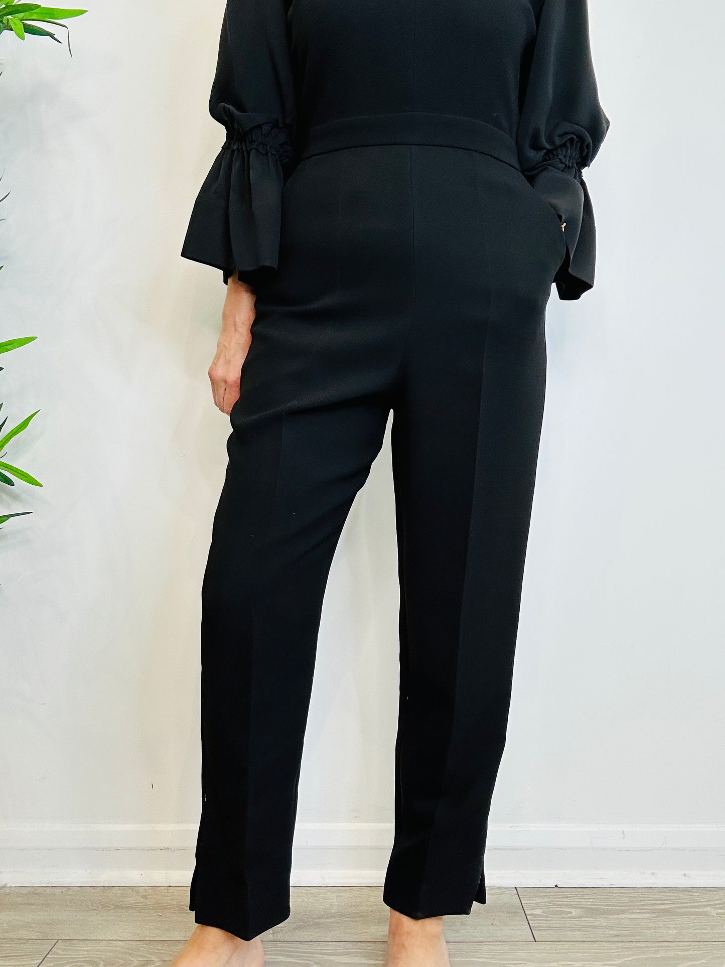 Statement Sleeve Jumpsuit - Size 14