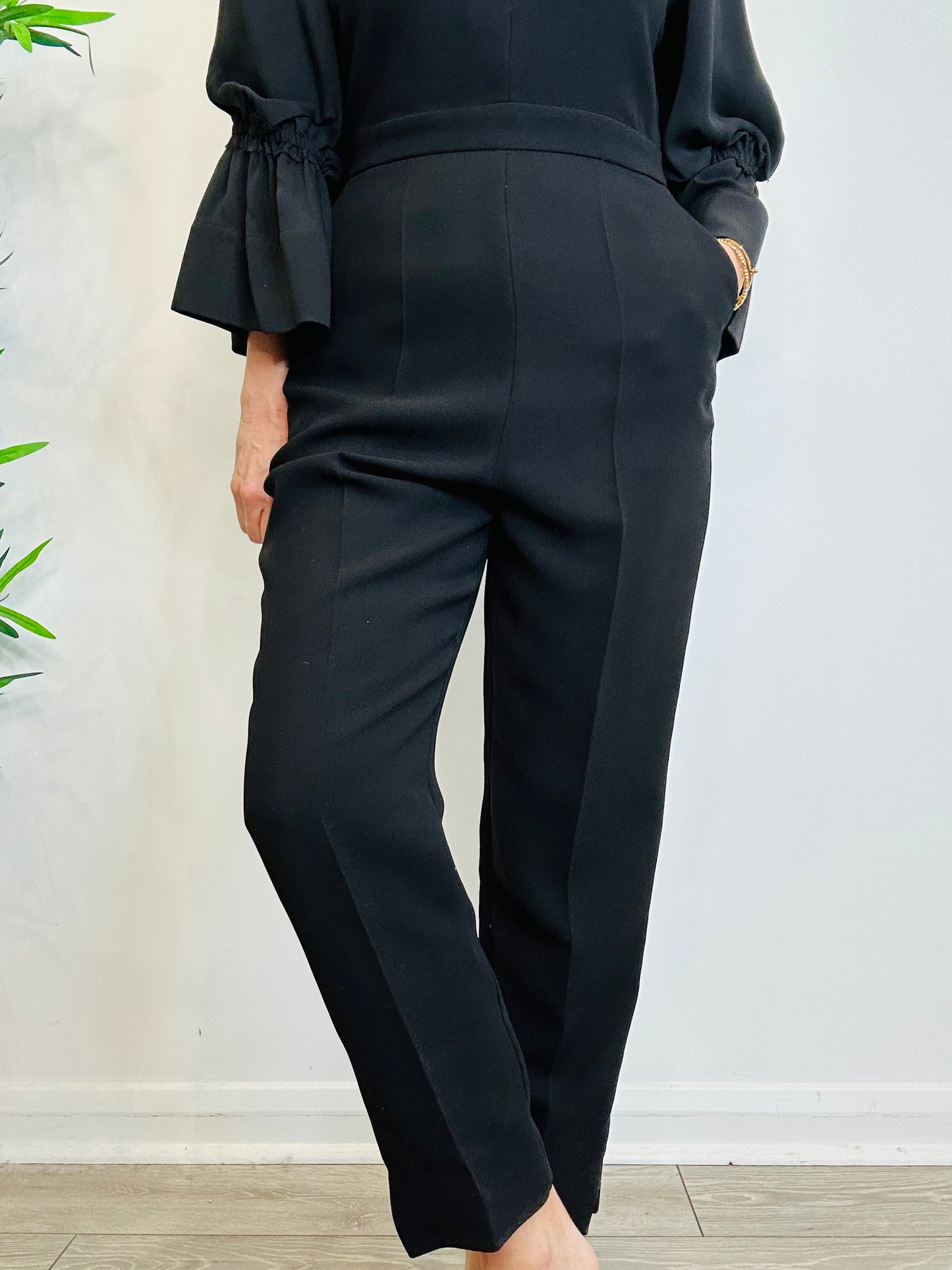 Statement Sleeve Jumpsuit - Size 14