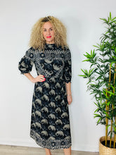 Load image into Gallery viewer, Patterned Midaxi Dress - Size 2
