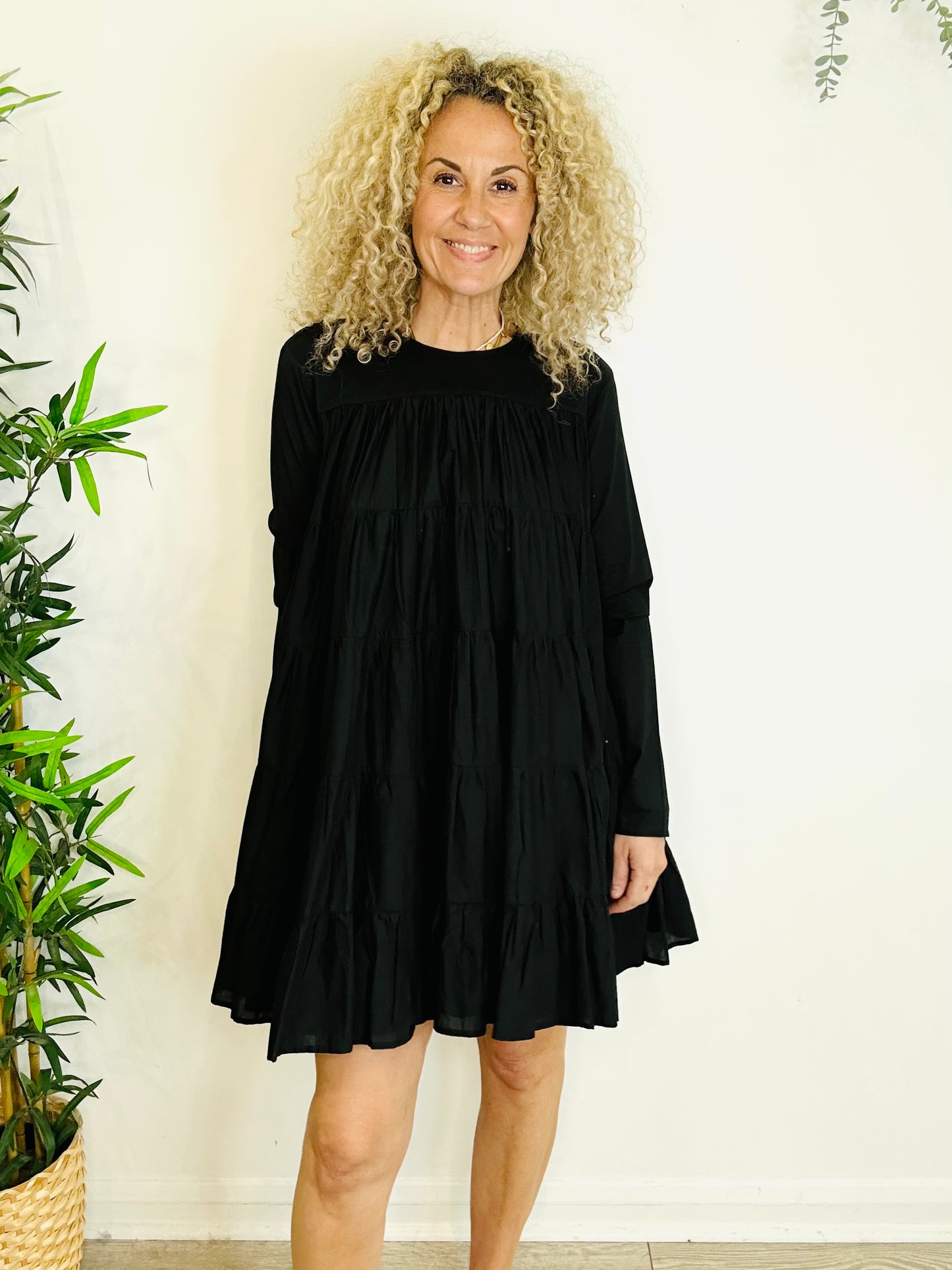 Short Tiered Dress - Size S