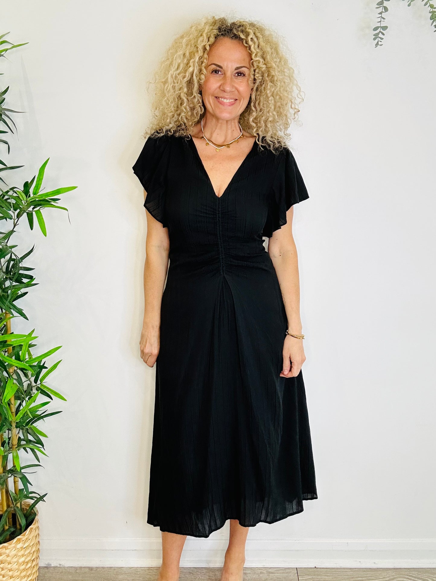 Erin Midi Dress - Size 38
