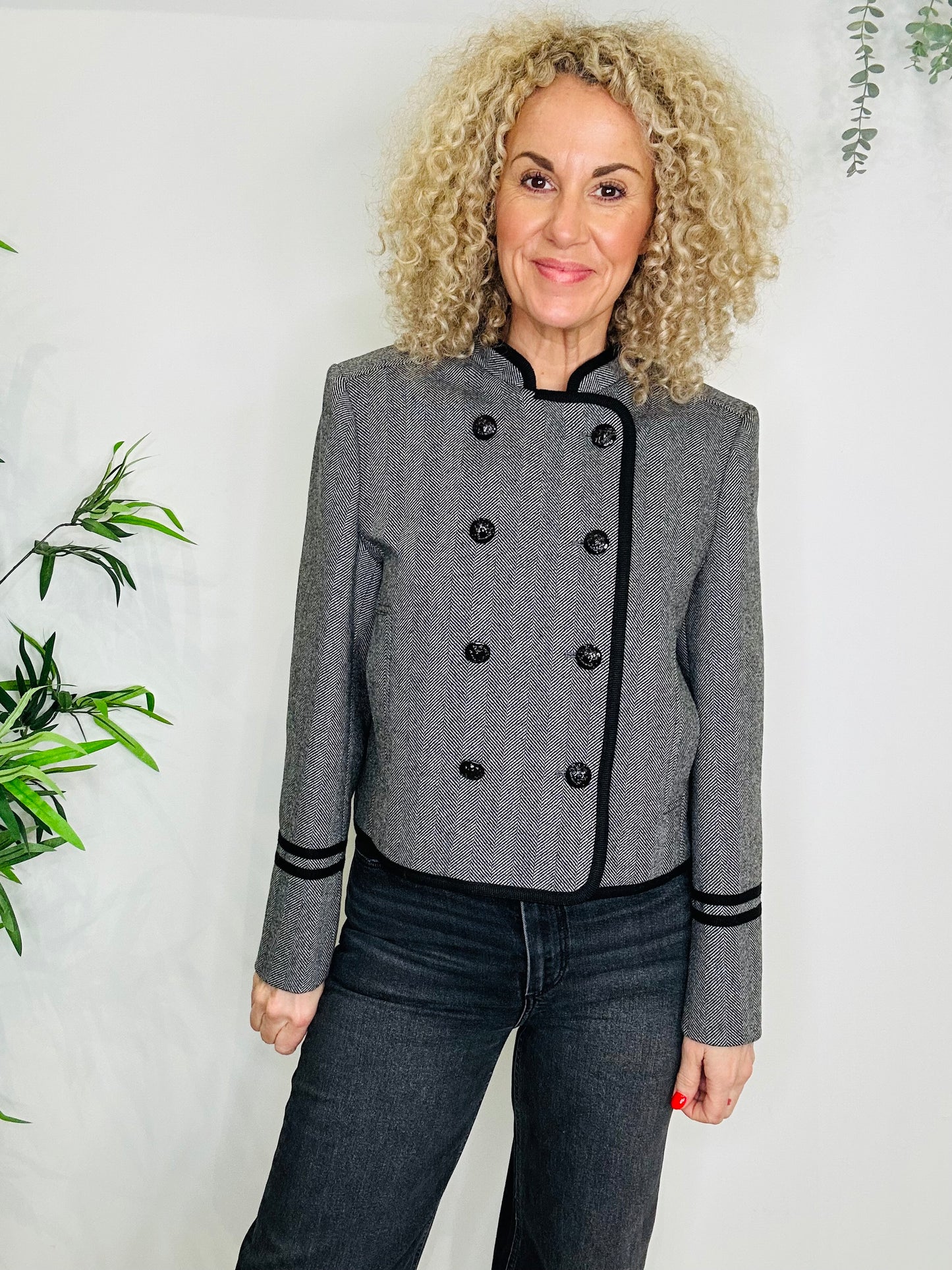 Herringbone Jacket - Size 14