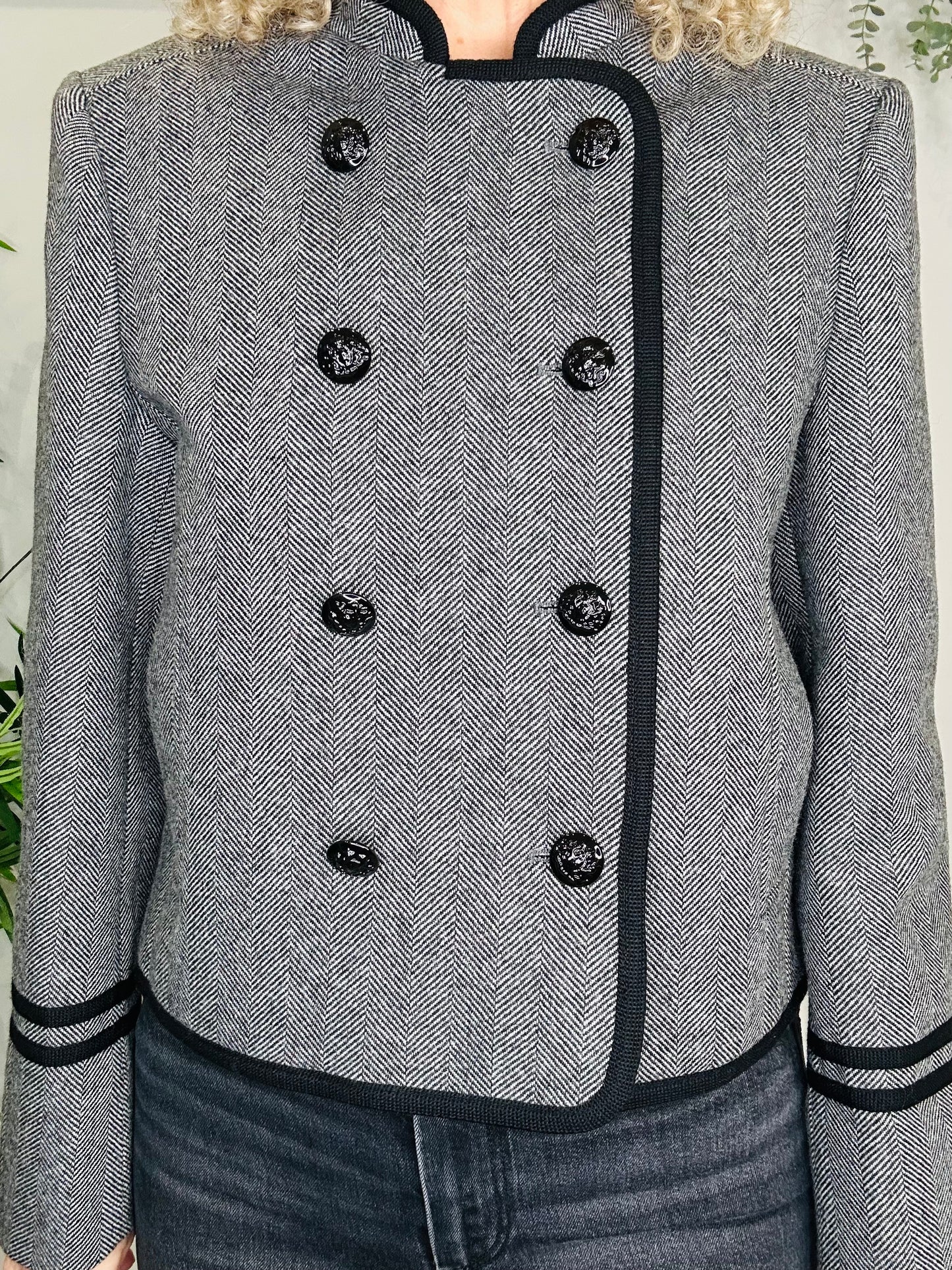 Herringbone Jacket - Size 14