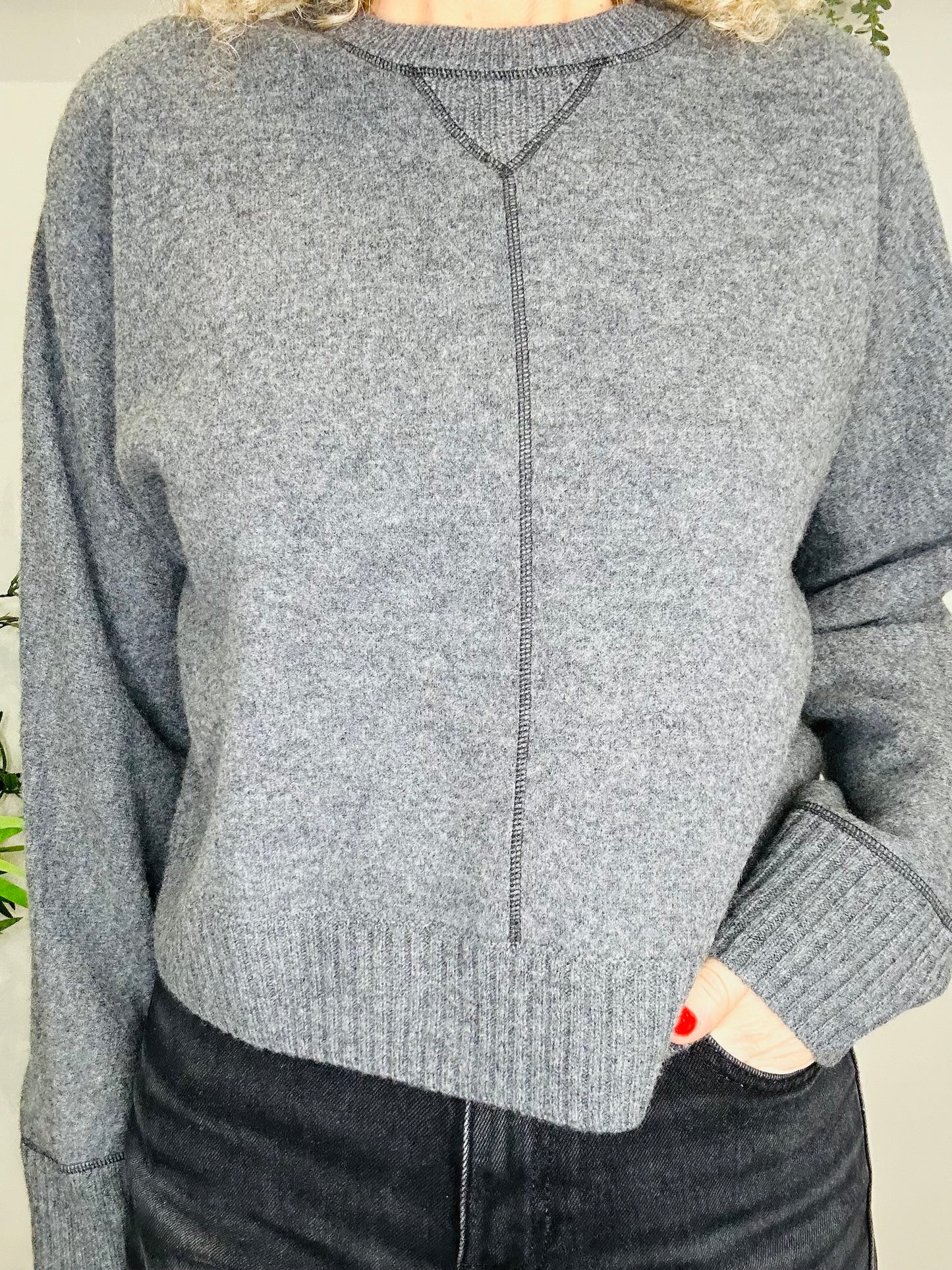 Merino Wool Jumper - Size S