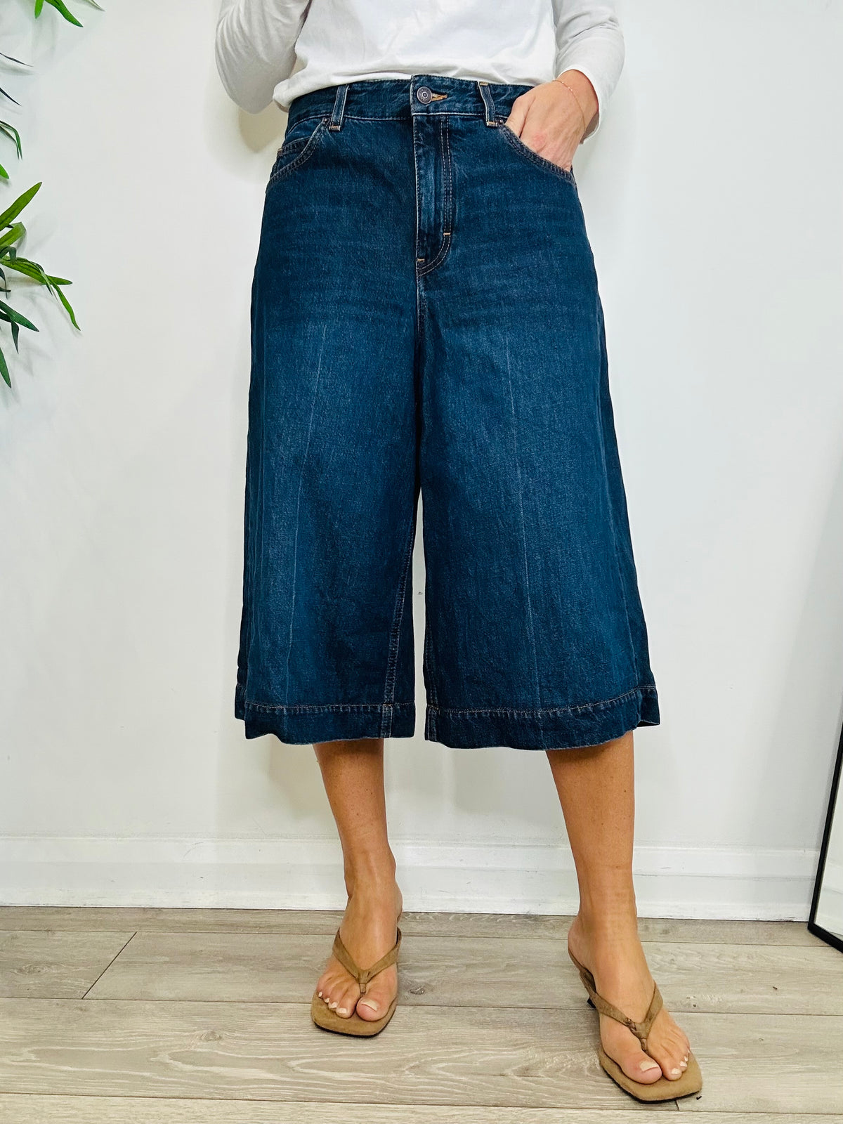 Denim Culottes - Size 29