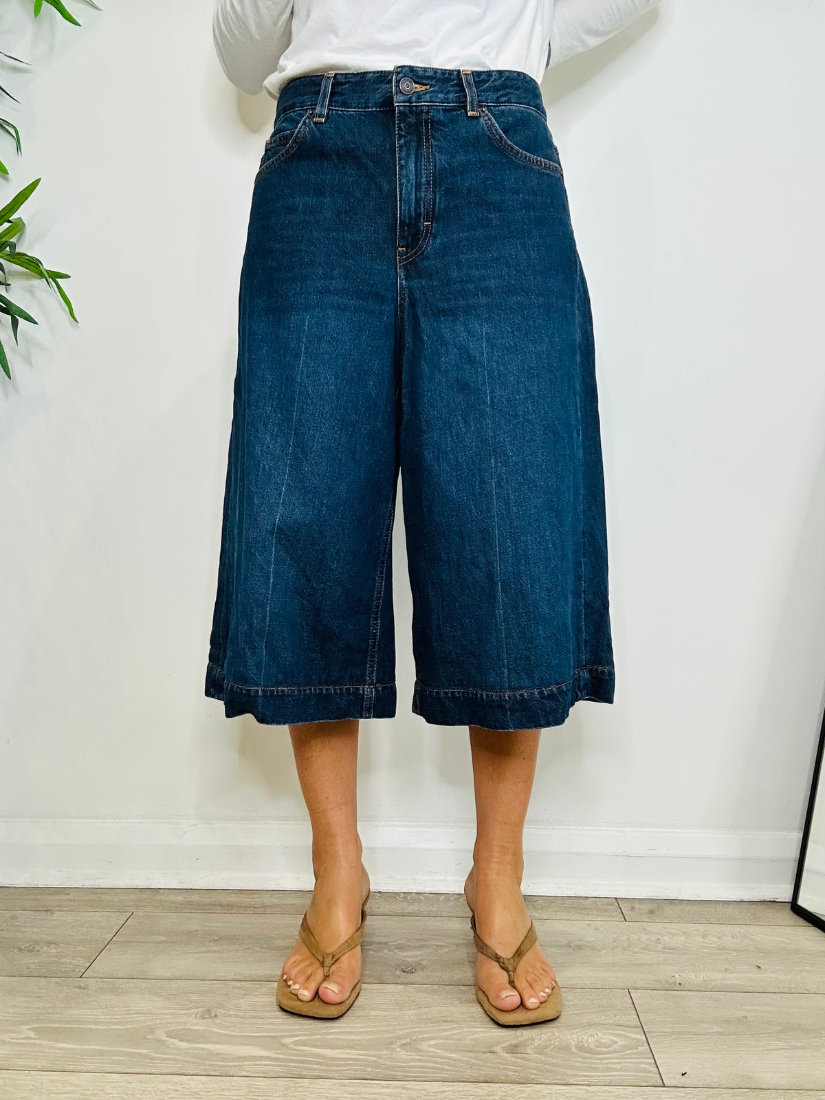Denim Culottes - Size 29