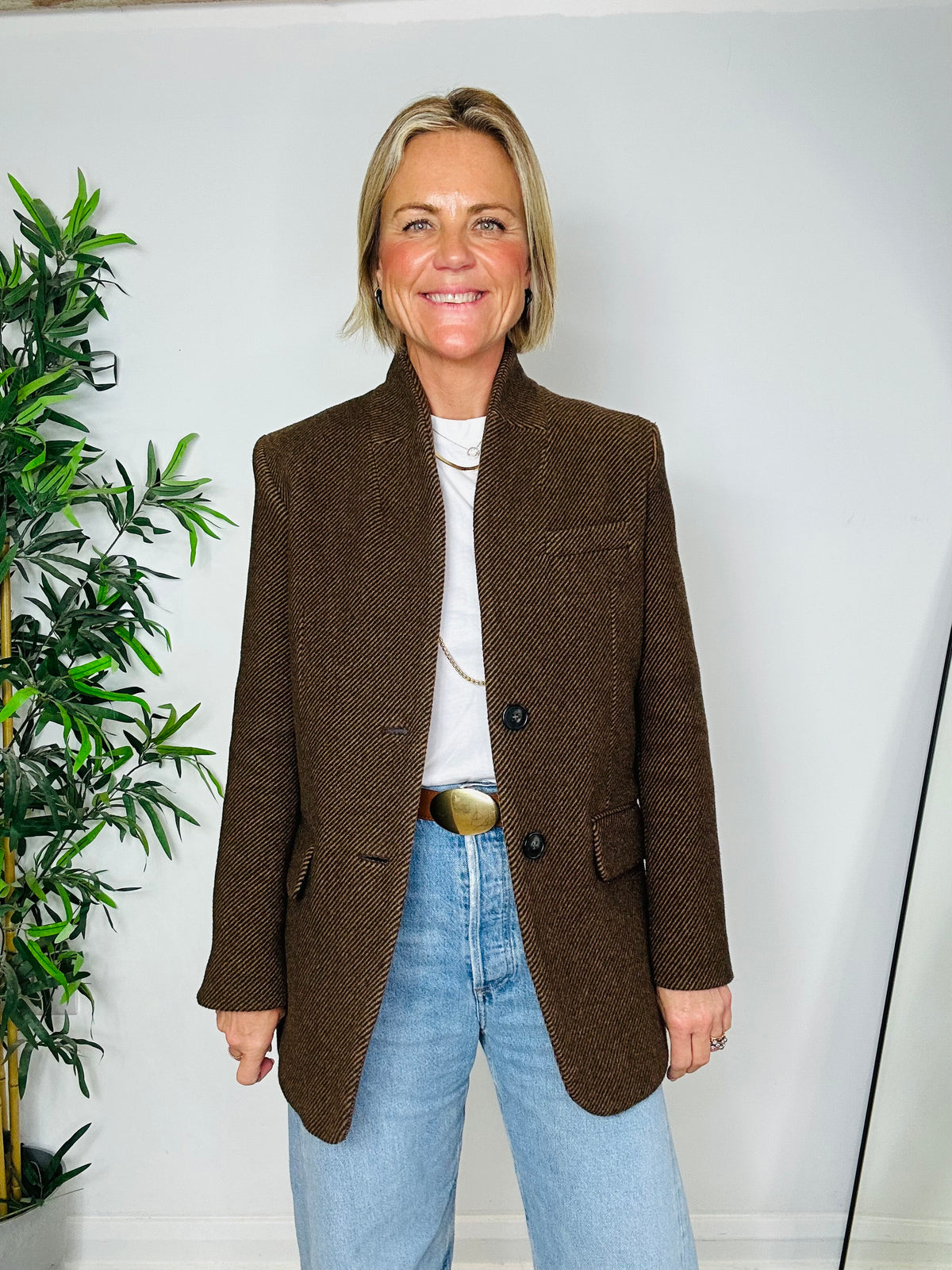 Jovanka Wool Jacket - Size 34