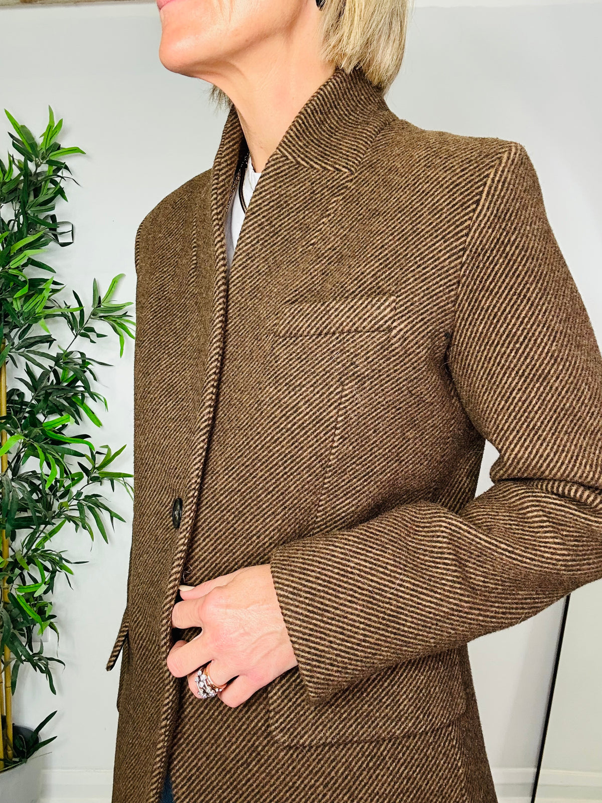 Jovanka Wool Jacket - Size 34