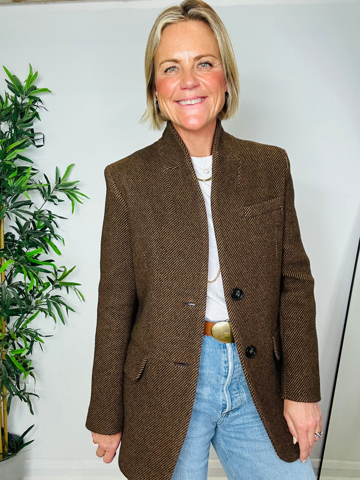 Jovanka Wool Jacket - Size 34