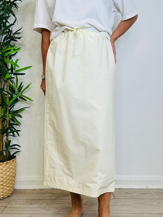 Cotton Midi Skirt - Size 42