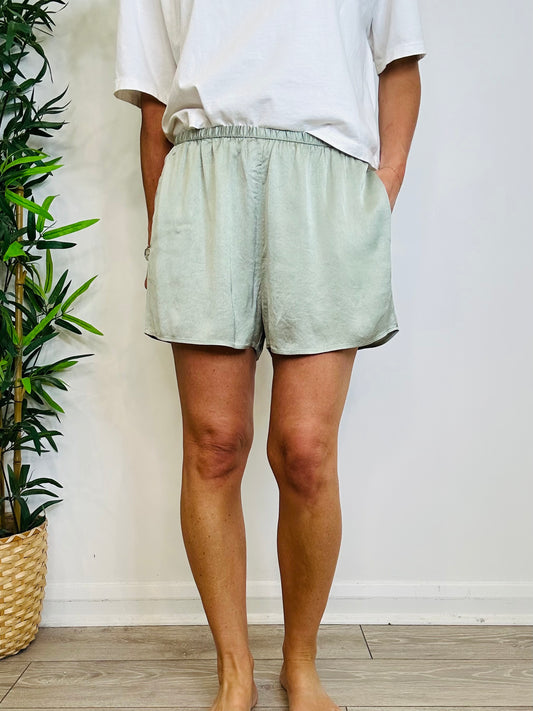 Satin Shorts - Size L