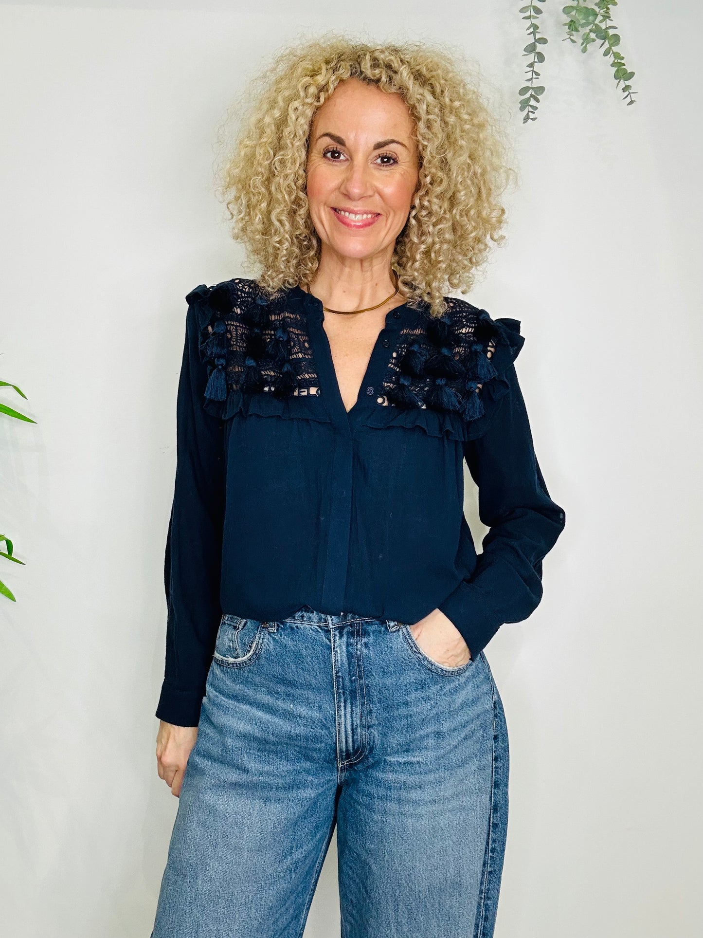 Tassel Shirt - Size 38