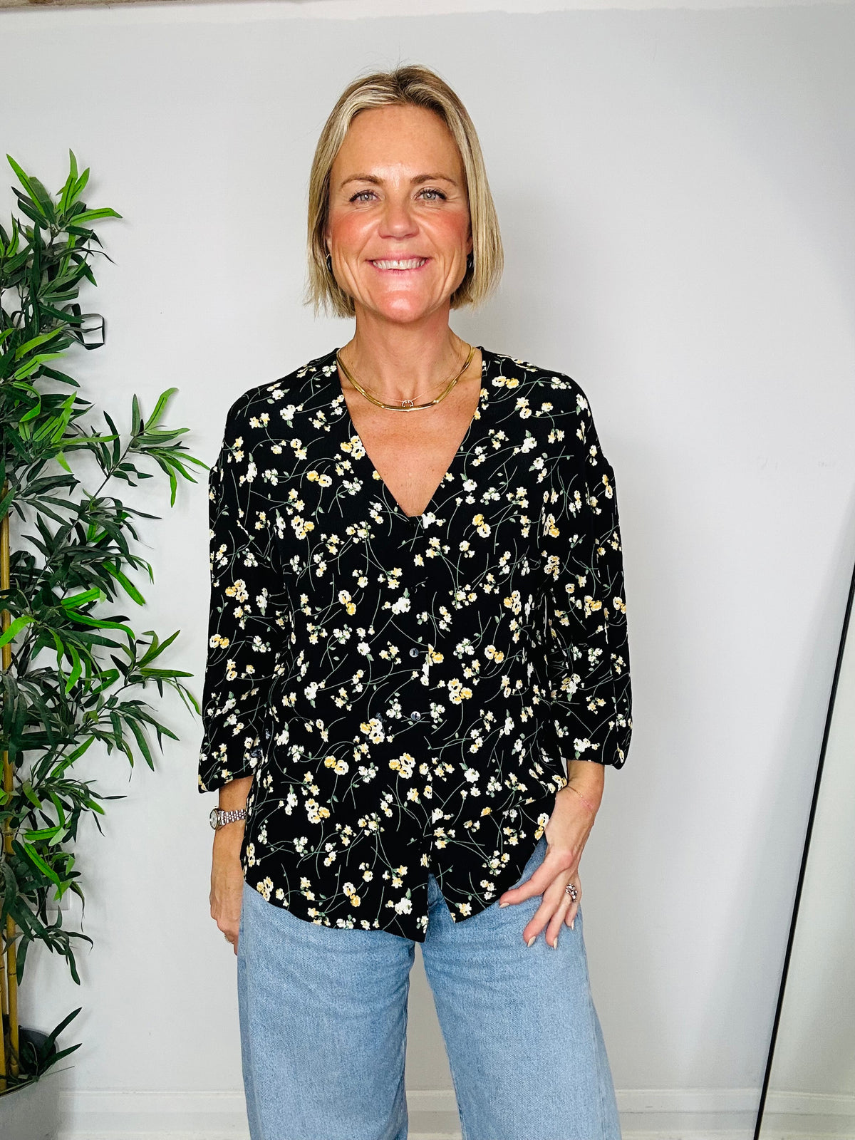 Floral Shirt - Size 1