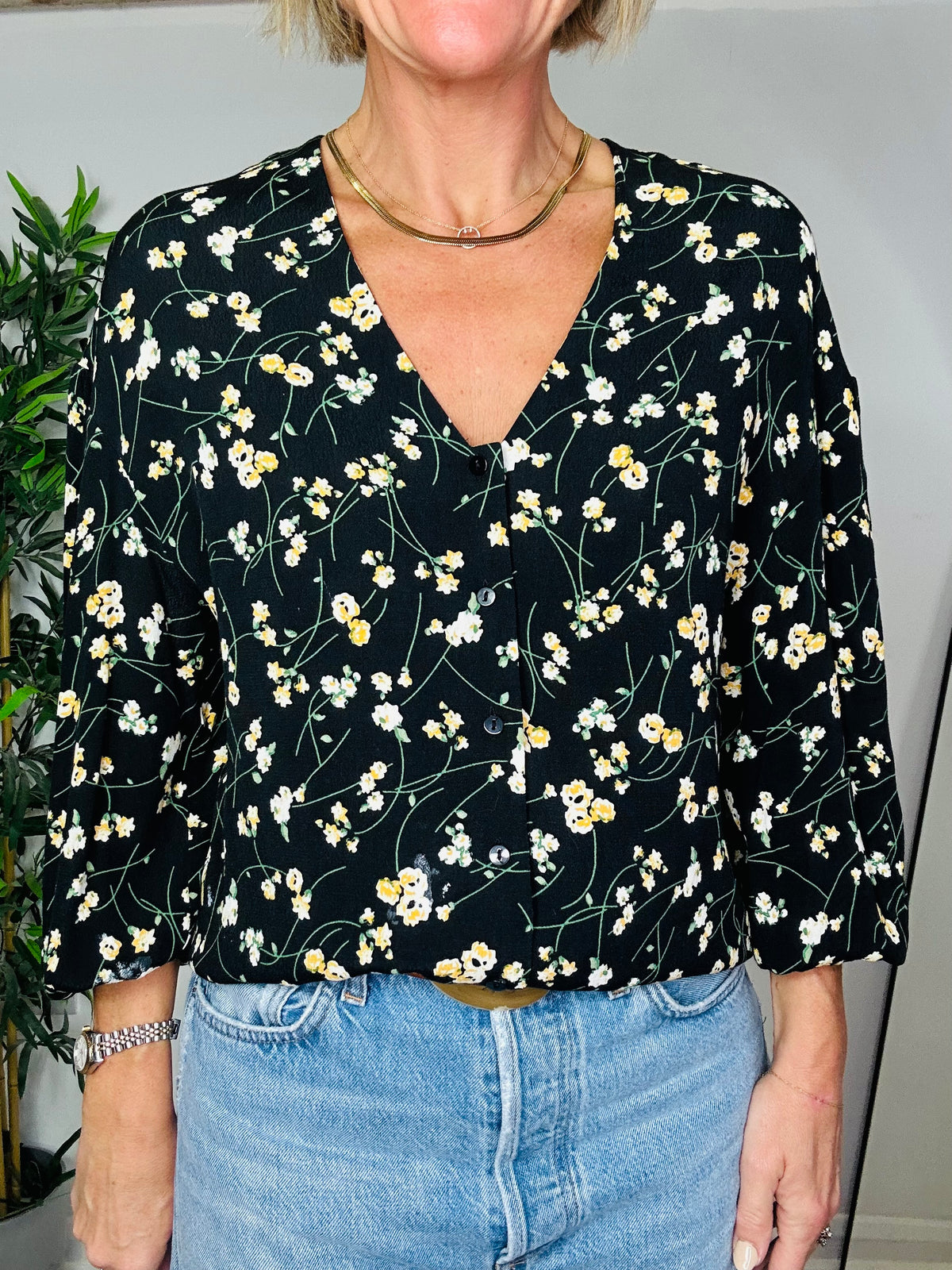 Floral Shirt - Size 1