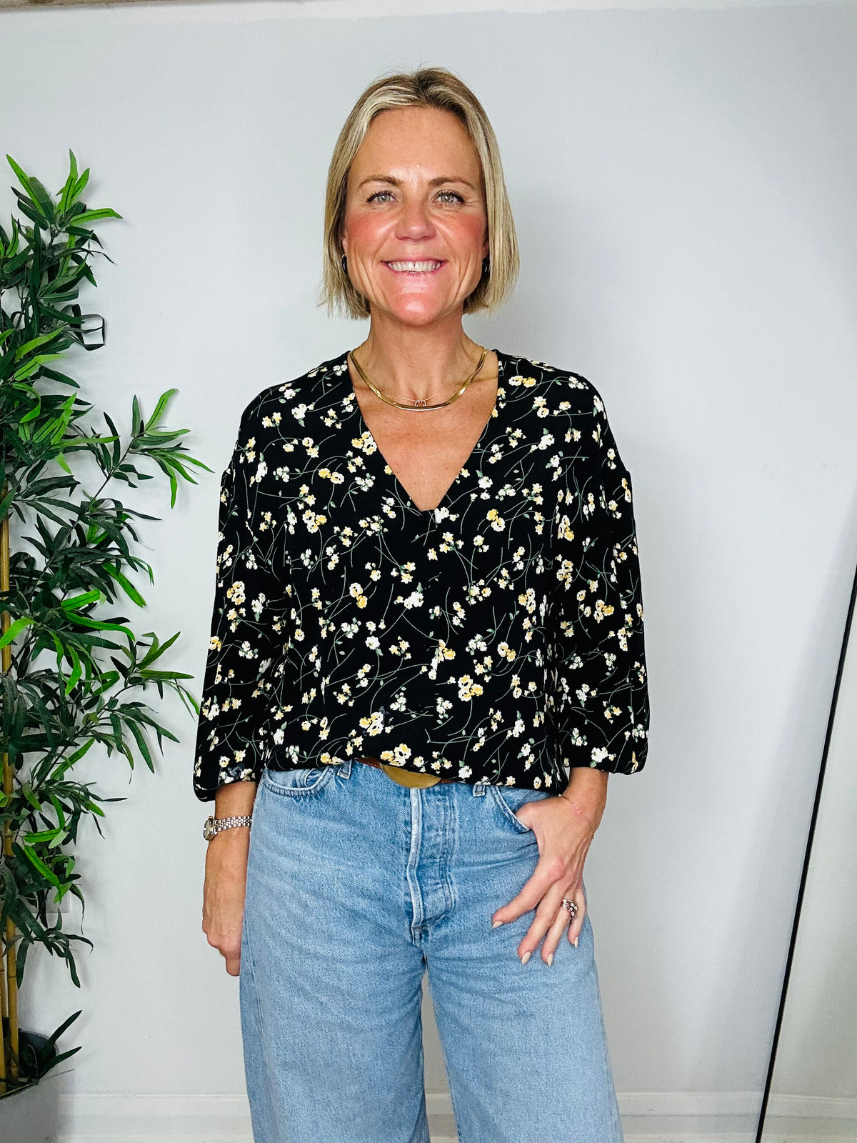 Floral Shirt - Size 1