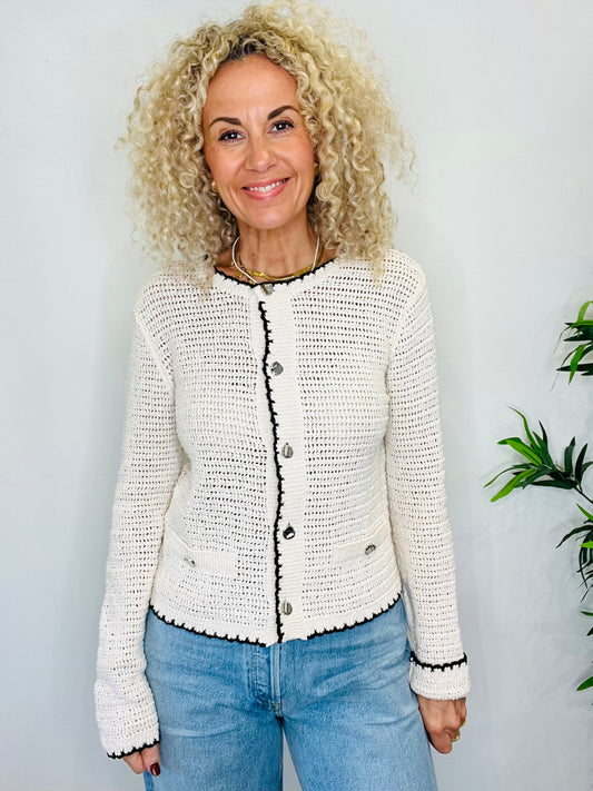 Crochet Cardigan - Size S