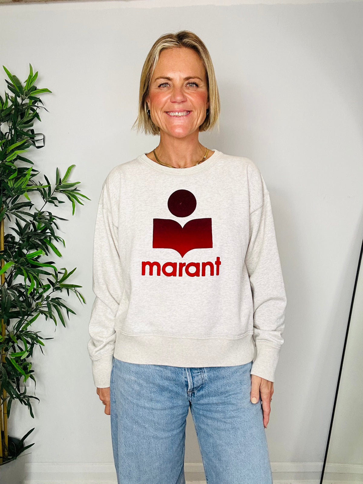 Mobyli Logo Sweatshirt - Size 38