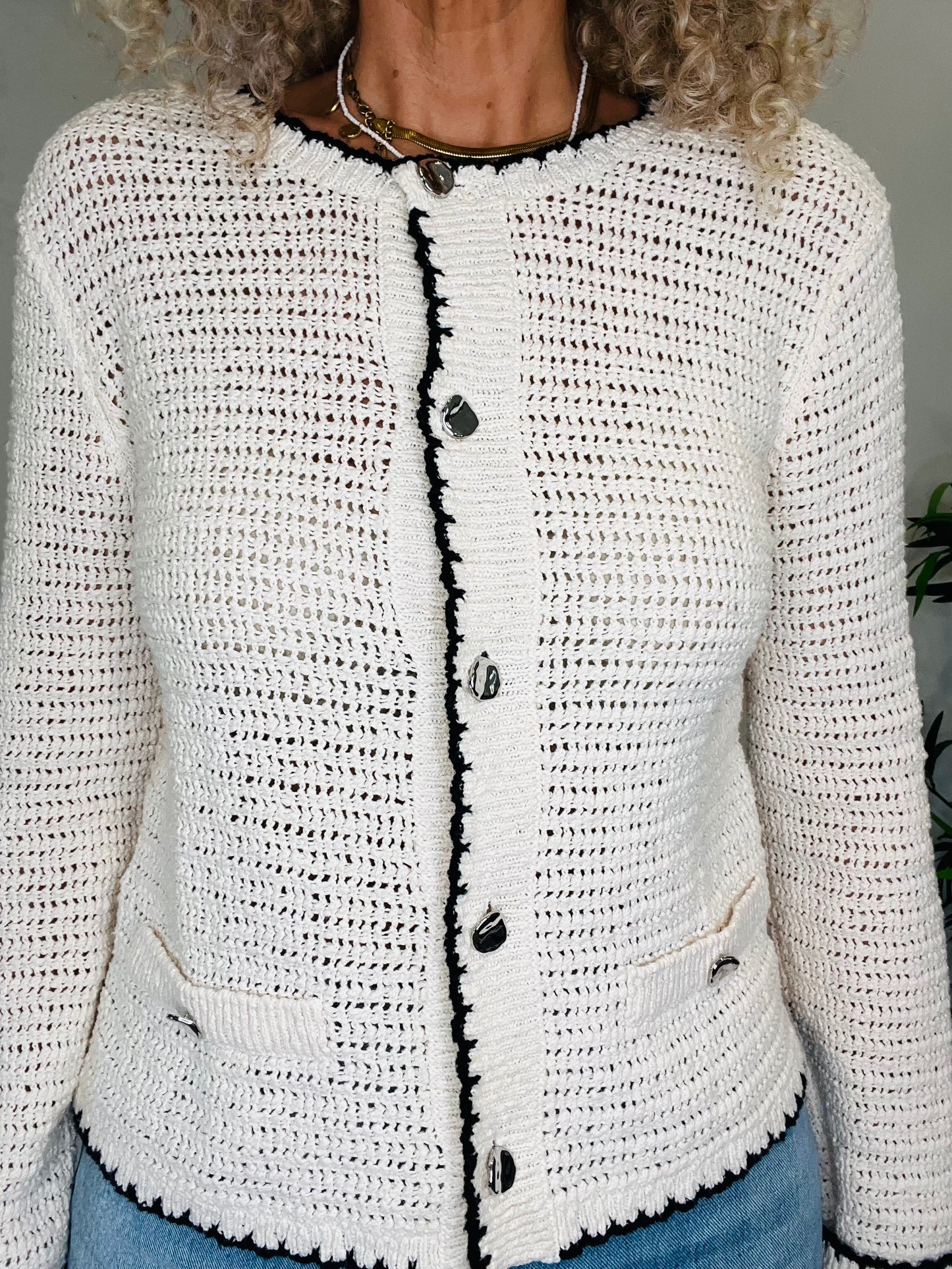 Crochet Cardigan - Size S