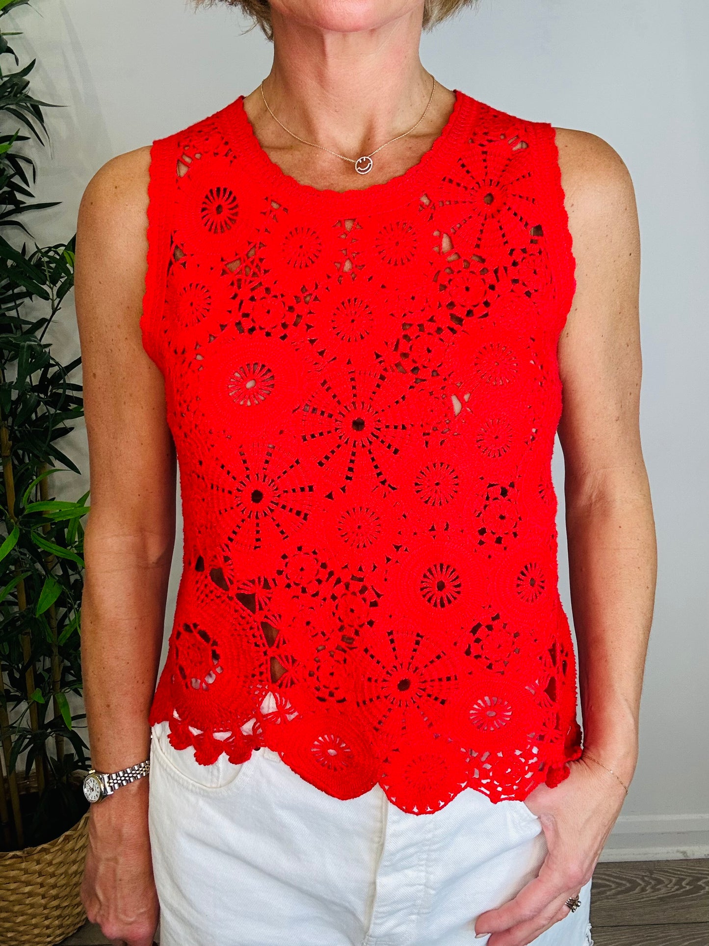 Crochet Top - Size 10