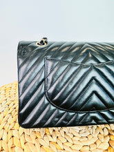 Load image into Gallery viewer, Chevron Medium Double Flap Bag

