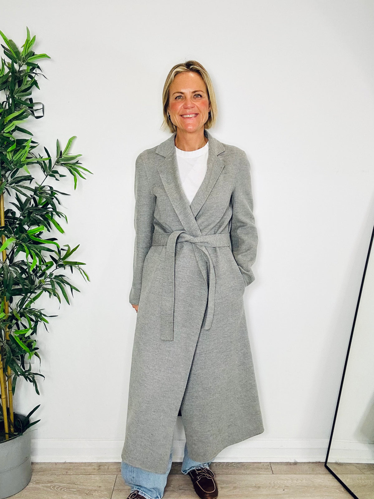 Kido Belted Coat - Size 38