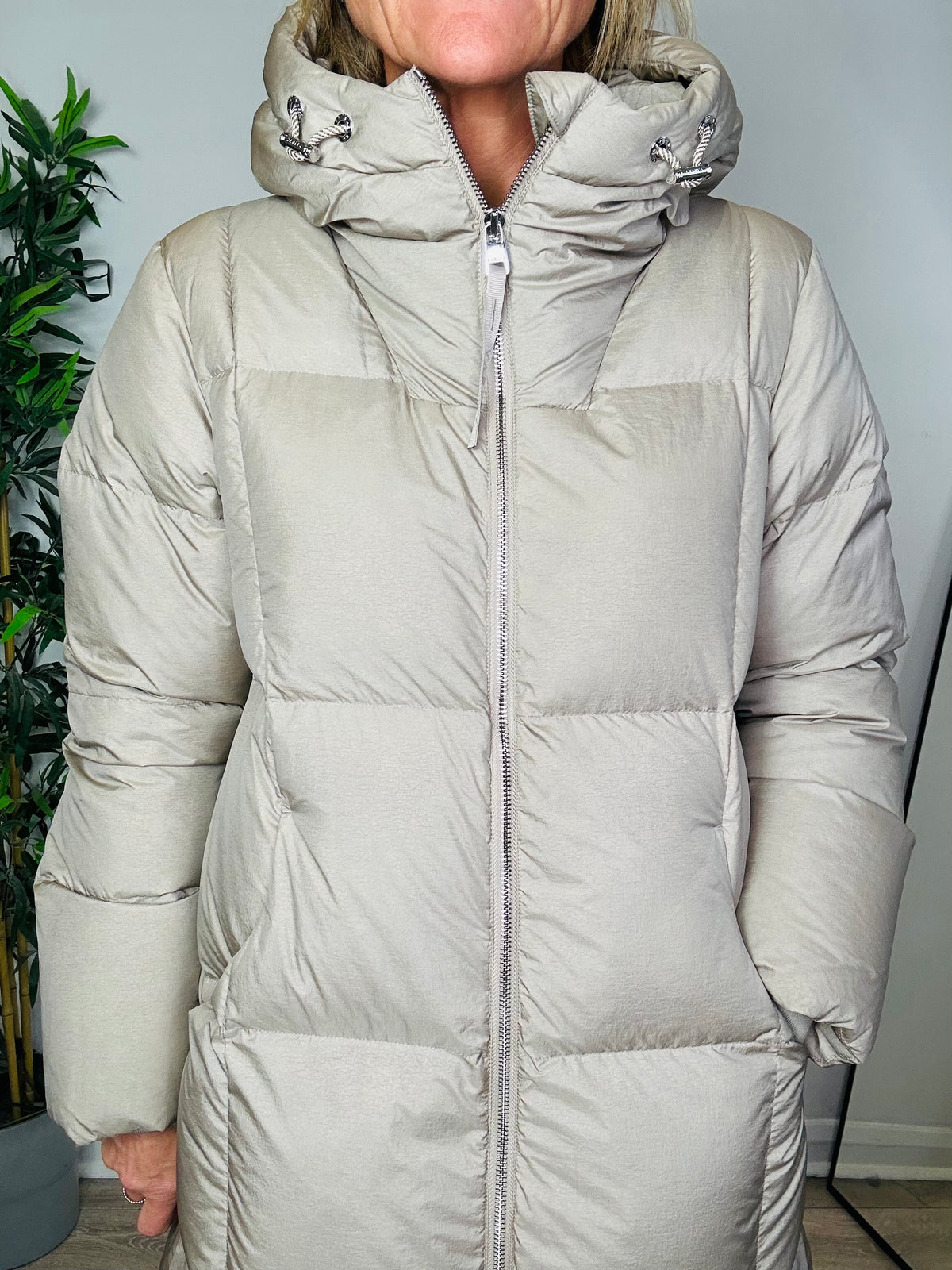 Down Puffer Coat - Size XS