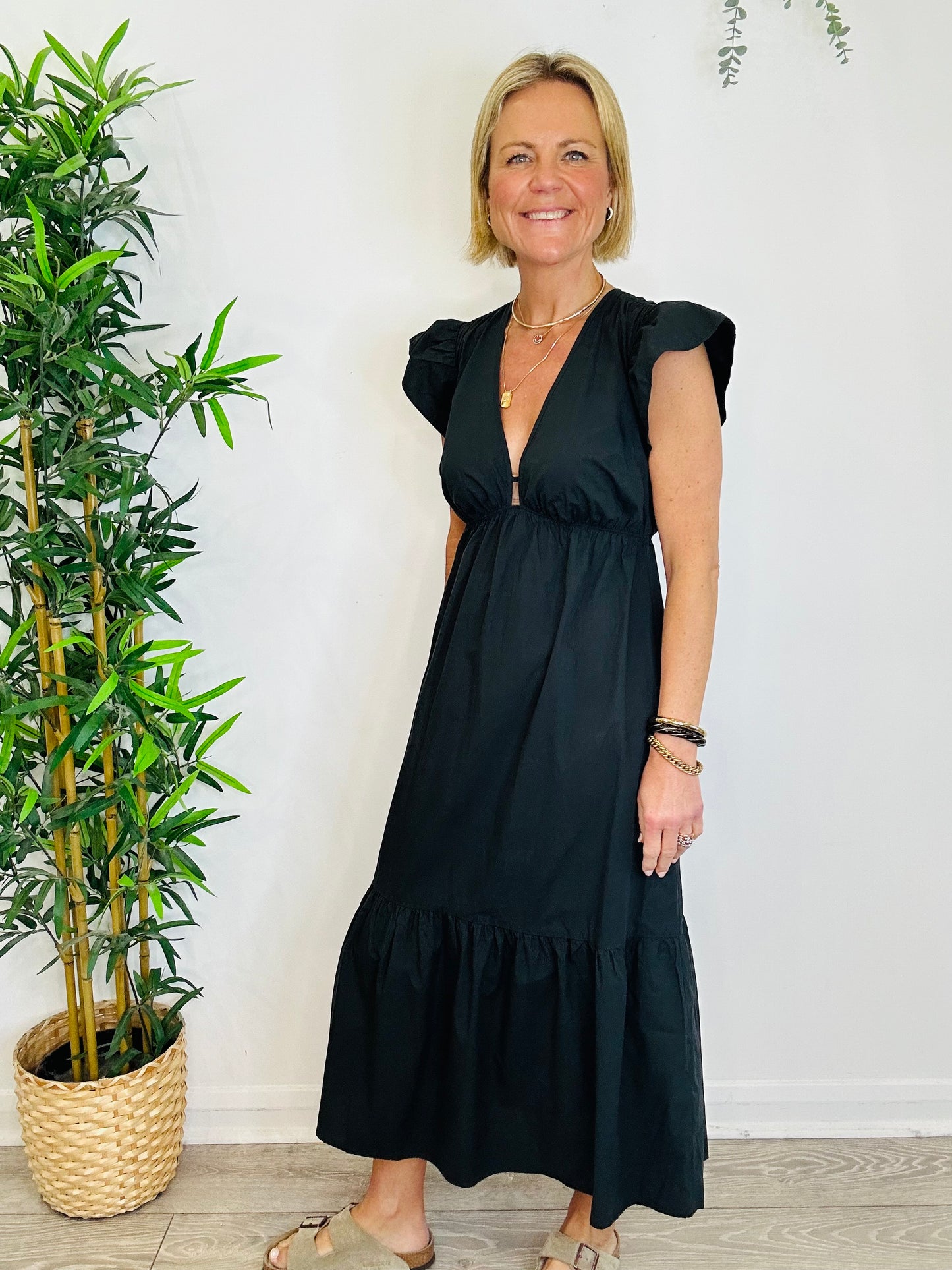 Tina Cotton Dress - Size S