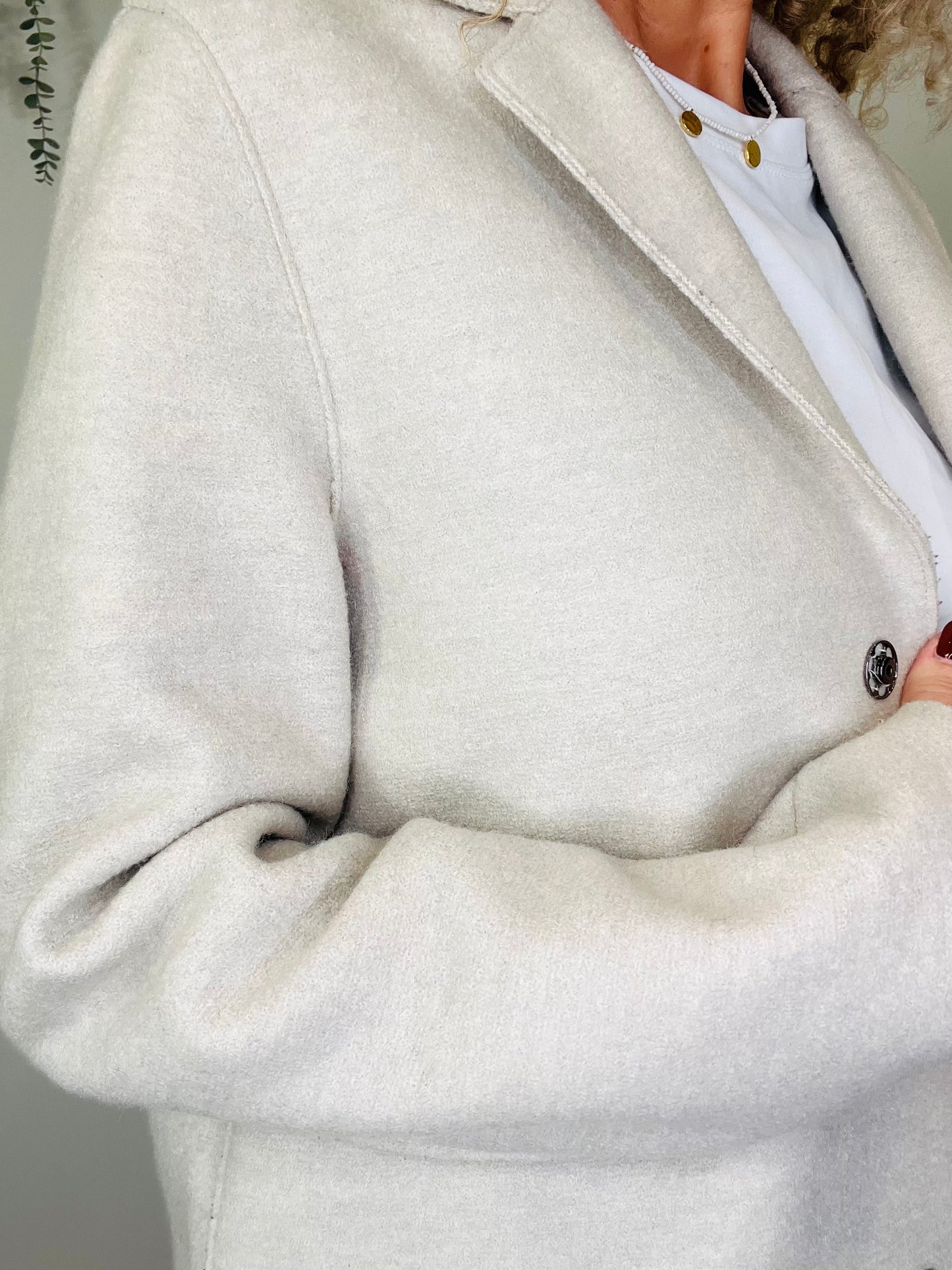 Cocoon Wool Coat - Size 44IT