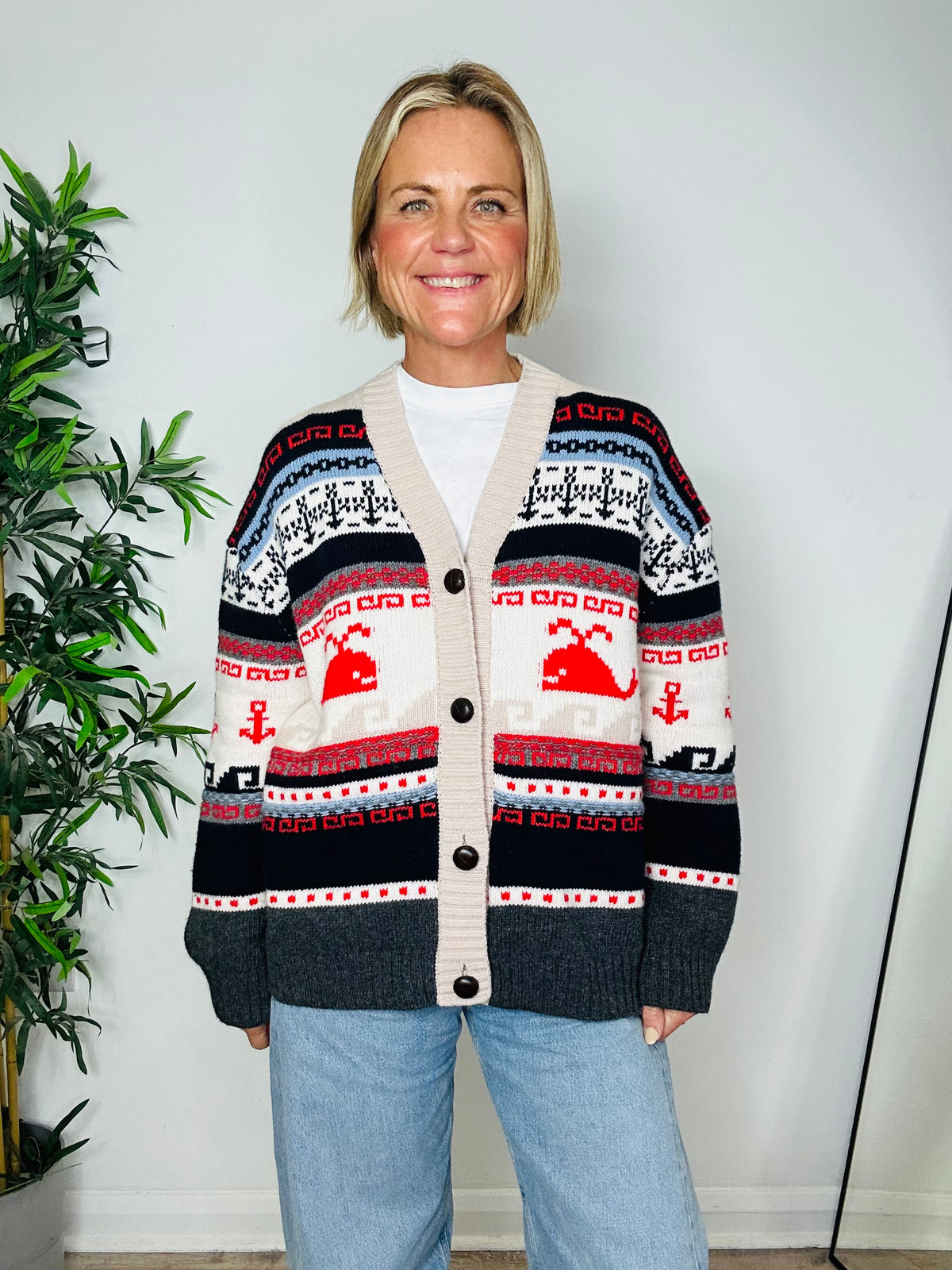 Gleba Wool Cardigan - Size S
