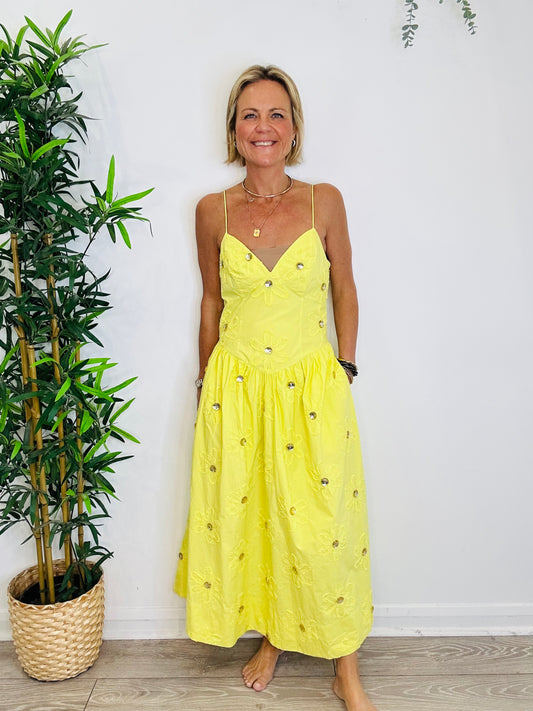 Sophie Embellished Dress - Size 10