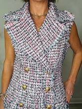 Load image into Gallery viewer, Tweed Dress - Size 44

